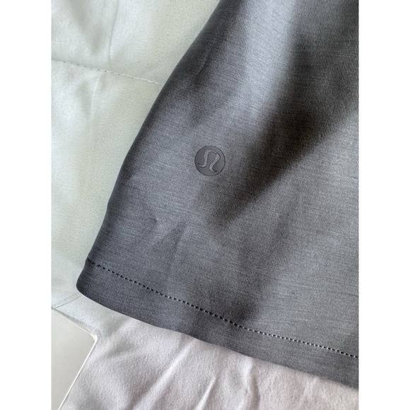 New Lululemon Softstreme High Rise Mini Skirt Size Large Gray $88 MSRP NWT - Picture 7 of 9